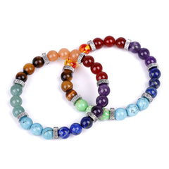 Seven Chakra Emperor Stone Bracelet
