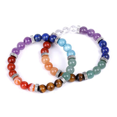 Seven Chakra Emperor Stone Bracelet