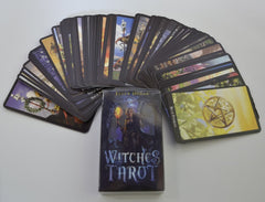 Witches Tarot Cards/Waite-Smith Tarot Centennial Edition/Shadowscapes Tarot/Rider Tarot, and Table Clothe Options