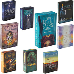 Variety of Tarot Cards