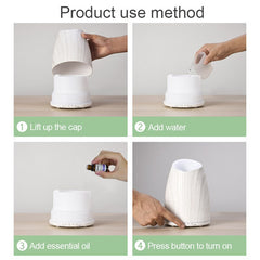 Humidificador difusor de aroma y purificador de aire doméstico