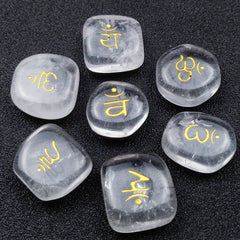 SEVEN CHAKRAS, Chakra Symbol, Mystic Stone