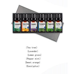 Set de 4 aceites esenciales para masajes