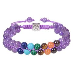 Chakra Stone Beaded Bracelet