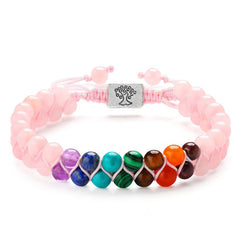 Chakra Stone Beaded Bracelet