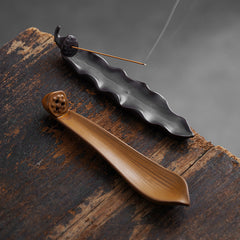 Lotus Root Incense Holder, Ceramic Incense Burner