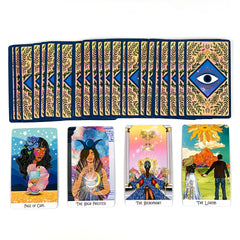 Cartas del Tarot Alma Mística (versión en inglés) de la baraja de adivinación para elevar la energía del lector, juego de fiesta familiar.