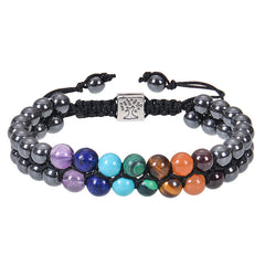 Chakra Stone Beaded Bracelet