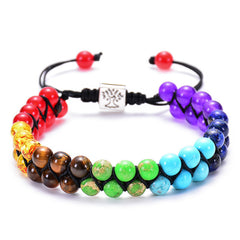 Chakra Stone Beaded Bracelet