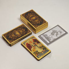 Gold Foil Tarot Card, 78 cards with Box