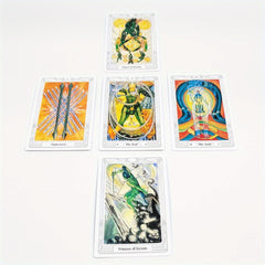 THOTH Tarot Cards Unlock Your Inner Wisdom With It QR Guidebook Board Game For Beginners