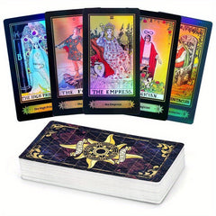 Tarot Cards Set Deck With Guidebook, Fortune Telling Toy With Crystal-Pendulum-for Beginners