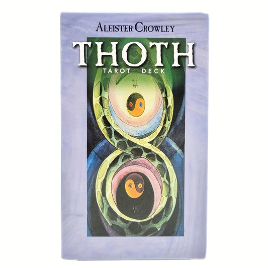 THOTH Tarot Cards Unlock Your Inner Wisdom With It QR Guidebook Board Game For Beginners