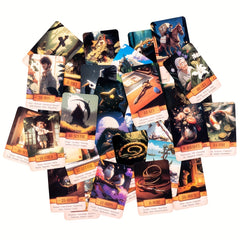 Le-Claire Lenormand Deck Card, Party Fortune Telling Game, Pocket Size Divination Oracle Cards, 36-Cards