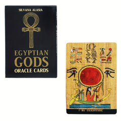 Egyptian Gods Oracle Cards Divination Board Game Tarot Cards