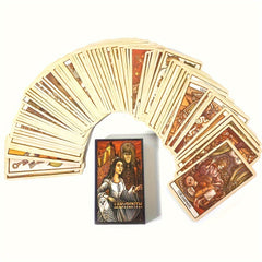 Labyrinth Tarot Deck, Stunning Deck Of Tarot Pockets Cards, Perfect Gift For Labyrinth Fans And Tarot Enthusiasts, Tarot Cards For Beginners Tarot Deck Set