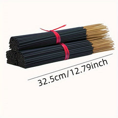 100pcs, Japanese Cherry Blossom Incense Sticks, Long Burn Time, Smooth & Clean, Natural Rattan Material