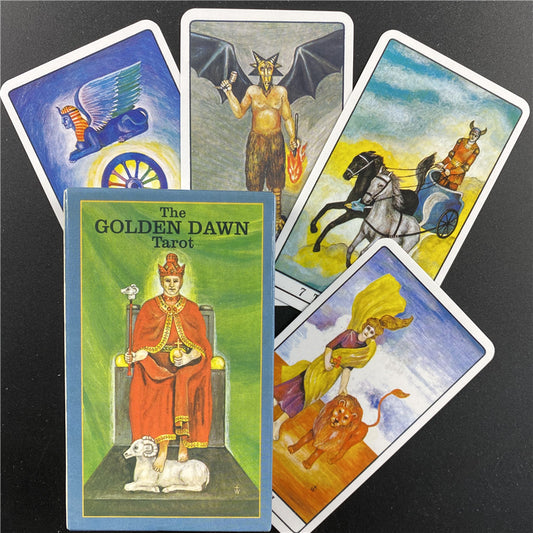 English Golden Dawn Tarot Oracle Cards