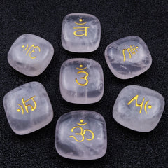 SEVEN CHAKRAS Chakra Symbol Mystic Stone Yoga