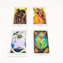 THOTH Tarot Cards Unlock Your Inner Wisdom With It QR Guidebook Board Game For Beginners