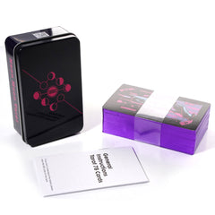 Neon Moon Tarot Deck In A Tin Metal Box Box Tarot Cards For Fate Divination Board Game Tarot And A Variety Of Tarot Options