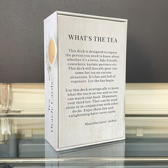 What Is The Tea Oracle Cards Fortune Telling Prophecy Divination 80-cards English Version Tarot Deck in Box