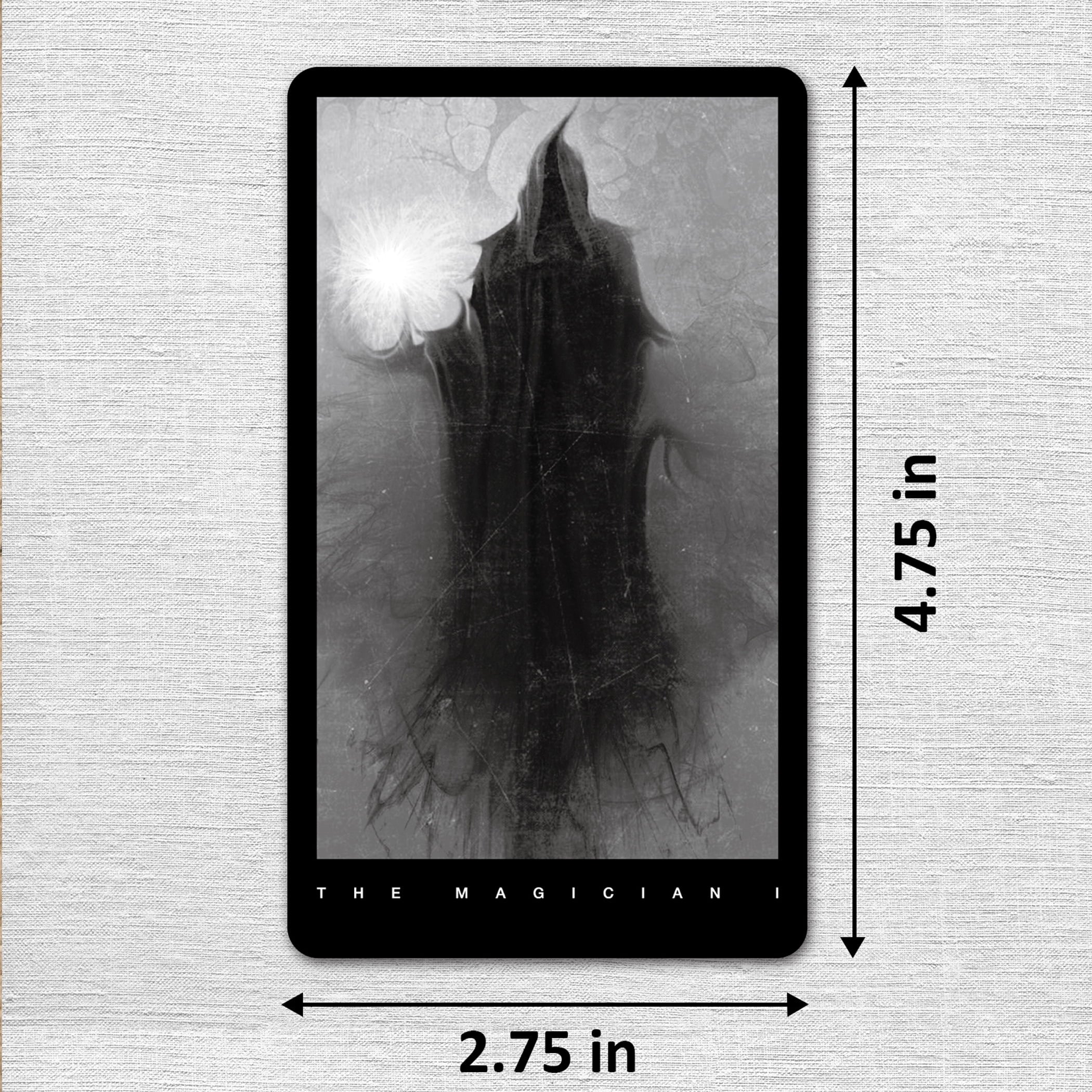 Black Tarot Cards Deck for Shadow Work