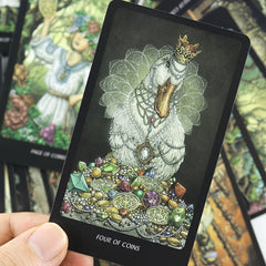 Slavic Legend Tarot Oracle Cards, Black Border, Gypsy Cards, Tarot, Oracle Cards, Suitable for Family, Friends Gathering Party, Card Game