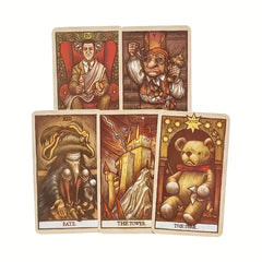 Labyrinth Tarot Deck, Stunning Deck Of Tarot Pockets Cards, Perfect Gift For Labyrinth Fans And Tarot Enthusiasts, Tarot Cards For Beginners Tarot Deck Set