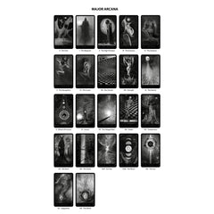 Black Tarot Cards Deck for Shadow Work