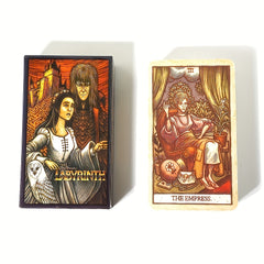 Labyrinth Tarot Deck, Stunning Deck Of Tarot Pockets Cards, Perfect Gift For Labyrinth Fans And Tarot Enthusiasts, Tarot Cards For Beginners Tarot Deck Set