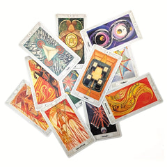 THOTH Tarot Cards Unlock Your Inner Wisdom With It QR Guidebook Board Game For Beginners