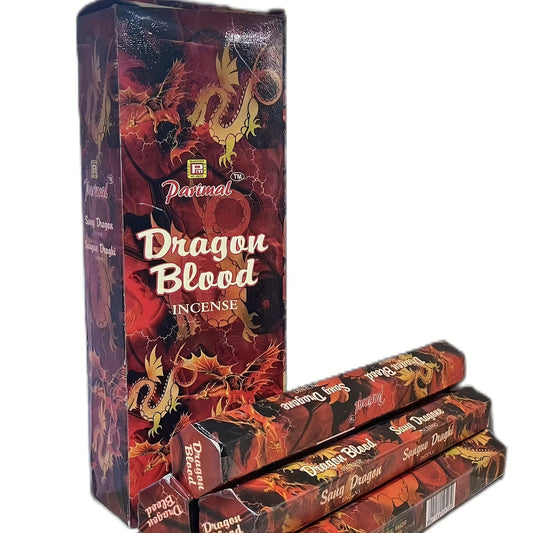 120 High-Quality Incense Sticks per Box, Dragon's Blood