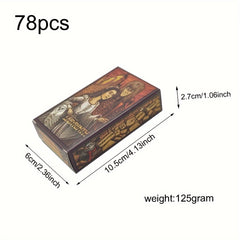 Labyrinth Tarot Deck, Stunning Deck Of Tarot Pockets Cards, Perfect Gift For Labyrinth Fans And Tarot Enthusiasts, Tarot Cards For Beginners Tarot Deck Set