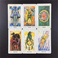 THOTH Tarot Cards Unlock Your Inner Wisdom With It QR Guidebook Board Game For Beginners