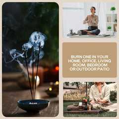 100pcs, Japanese Cherry Blossom Incense Sticks, Long Burn Time, Smooth & Clean, Natural Rattan Material