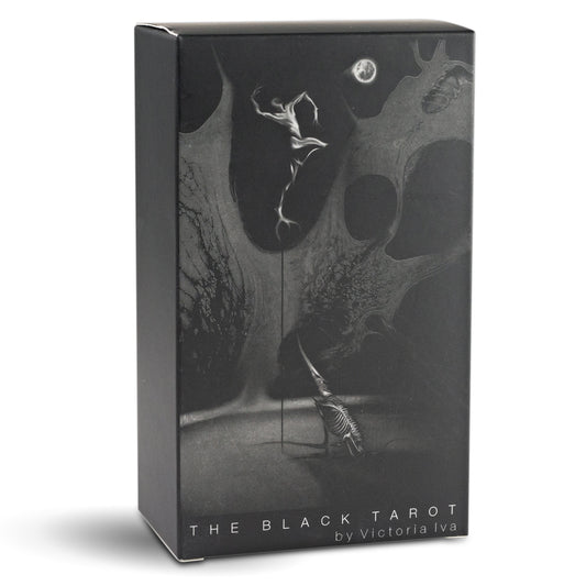 Black Tarot Cards Deck for Shadow Work