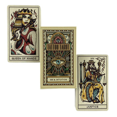 Tattoo Tarot Cards, A 78 Card Deck
