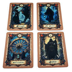 Dark Tarot Cards Set, Gothic, 78 Cards