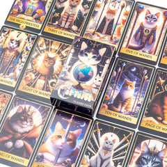 Cat Tarot A 78 Card Deck, English Version