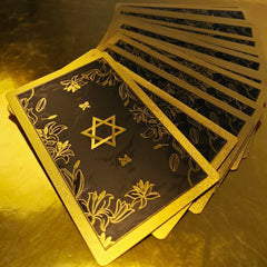 Vintage Tarot Cards Deck with Guidebook