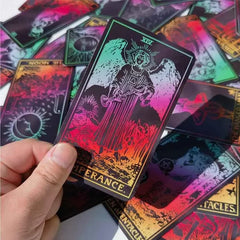 Classic Colorful Tarot Cards, 78 card Deck, w/Guidebook