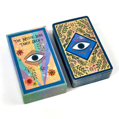 Mystic Soul Tarot Cards English Version Of Divination Deck And To Uplift The Energy of The Reader , Family Gathering Party Game