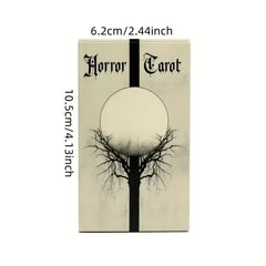 78Pcs/Set Mysterious And Terrifying Tarot Cards