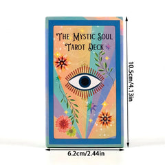 Mystic Soul Tarot Cards English Version Of Divination Deck And To Uplift The Energy of The Reader , Family Gathering Party Game