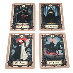 Dark Tarot Cards Set, 78 cards