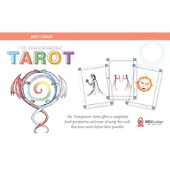 ‌Transparent Tarot Cards, Unique Design