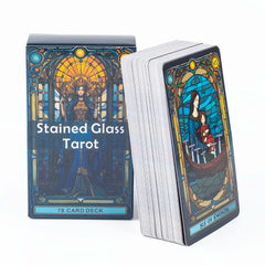 Stained Glass Tarot A 78-Card Deck