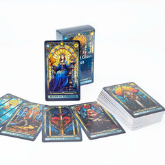 Stained Glass Tarot A 78-Card Deck