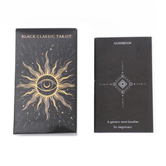 Black Classic Tarot, 78 Pcs Card AND BOOKLET